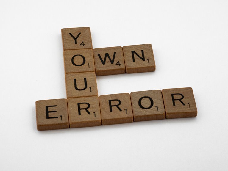 important advice for errors